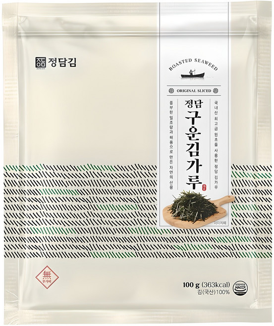 정담김 정담 구운 김가루, 100g, 1개