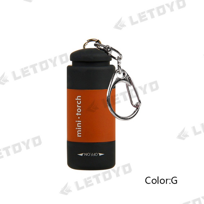 목재 새우 및 오징어 낚시용 미니 UV 라이트 손전등 USB 충전식 낚시용 보라색 라이트 트랙클, G, 1개, 08 Colors G