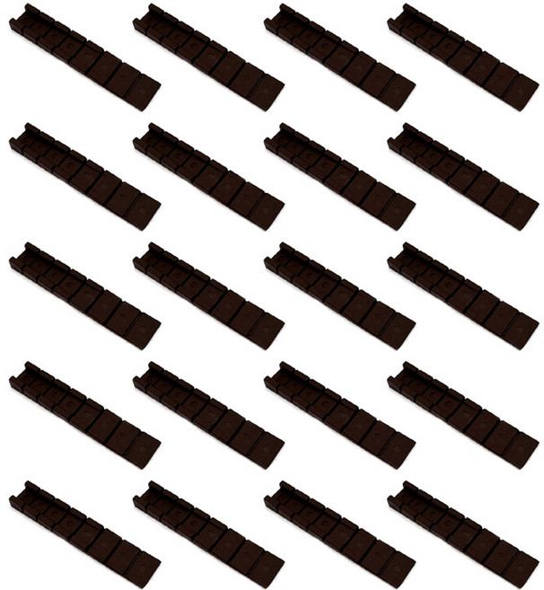 아이베란다 가구발 수평 흔들림 조절발, 브라운, 20개