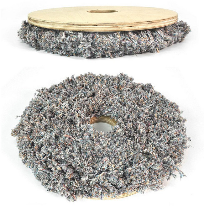 [소소마루] 대리석 바닥 왁스작업 마포솔 마루광택기 원사 색사 브러시 10-20인치 바닥청소용품 S101771, 마포솔 16인치