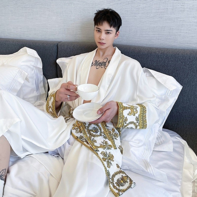 곤룡포가운 홈웨어 용포 두루마기 수면가운 로브