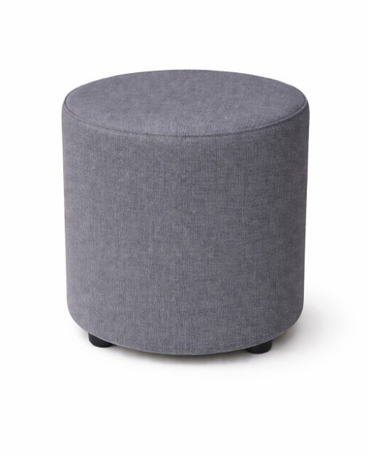 구르미 원형 화장대의자 국내산 주문스툴 컬러변경가능 보조쇼파 화장대의자 그레이PU가죽화장대스툴 인테리어의자 원형의자, 그레이