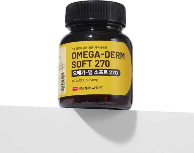 [런칭] 케어사이드 오메가덤-소프트270, 1개, 오메가3, 120정