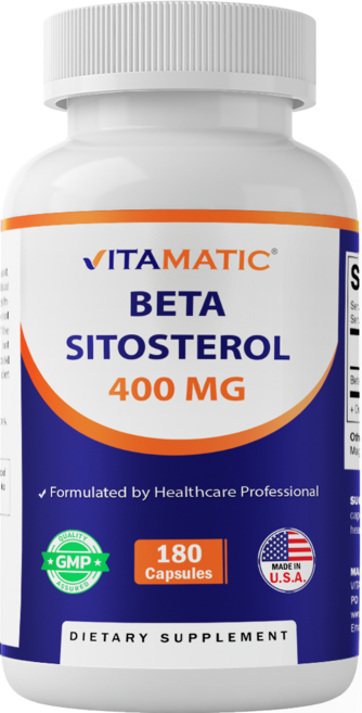 비타매틱 베타시토스테롤 400 mg - 180캡슐, 180회분, 1개