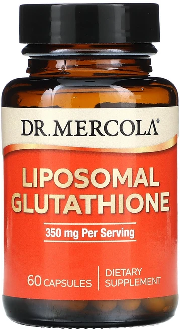 Dr. Mercola 리포소말 글루타치온 350mg 캡슐 60정(캡슐 1정당 175mg), DrMercola리포소말글루타치온350mg캡슐60정캡슐, 1개, 60정 - 쿠팡