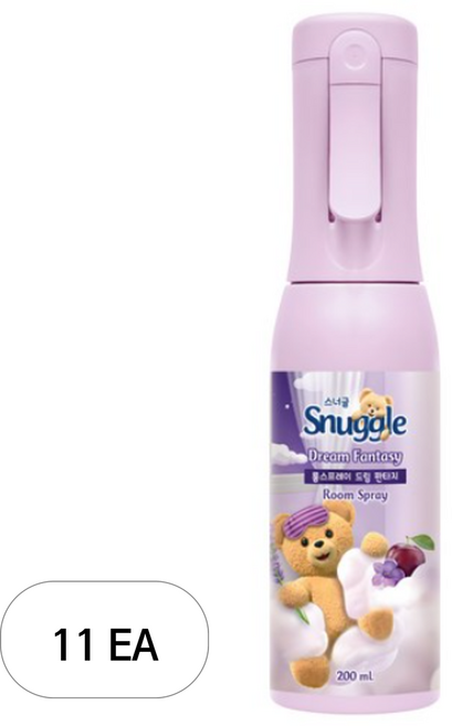 스너글 룸스프레이 드림 판타지 본품, 200ml, 11개