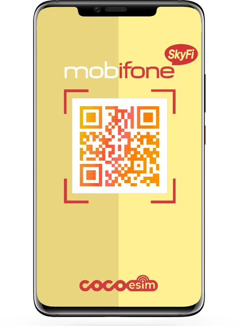 코코 베트남 eSIM 10분안에 문자 이메일 즉시발송, 모비폰 SkyFi 이심, 1개, 5일, 일 7GB - 쿠팡
