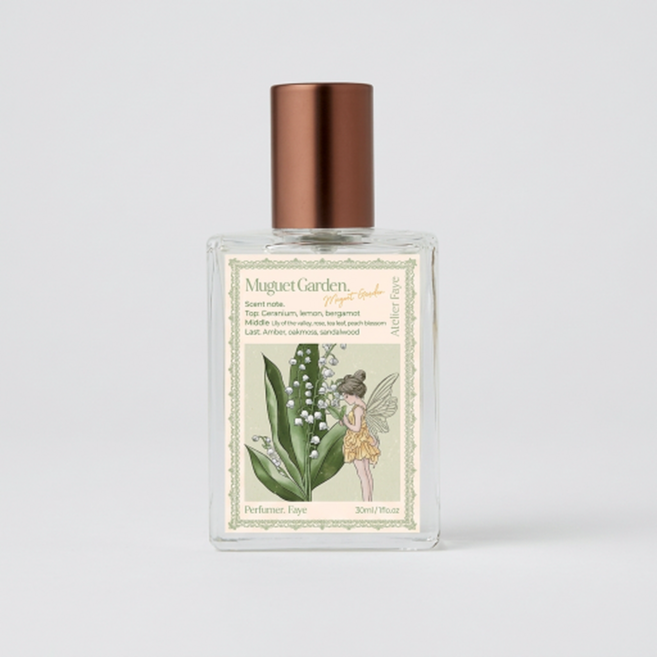 아뜰리에페이 퍼퓸&헤어 퍼퓸_EDP 뮤게 가든, 1개, 30ml