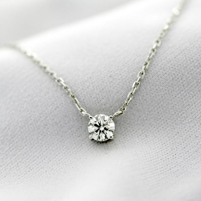 천연 1캐럿 엑설런트컷 다이아몬드 목걸이 DN10-1 DGL 우신 GIA 결혼 예물 프로포즈