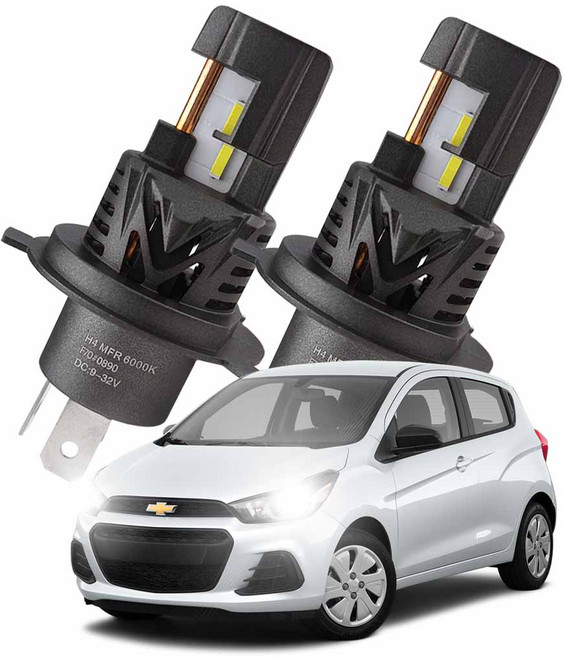 더 넥스트 스파크 엑셀라이트 합법인증 LED 전조등 블루라벨 백색광 리플렉션타입 H4, 1세트