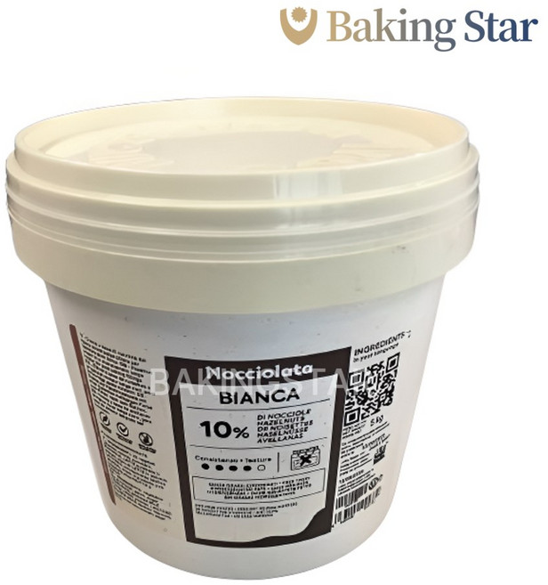 이르카 화이트 헤이즐넛 스프레드 5kg 두바이 초콜릿만들기 크림, 화이트헤이즐넛5kg, 1개