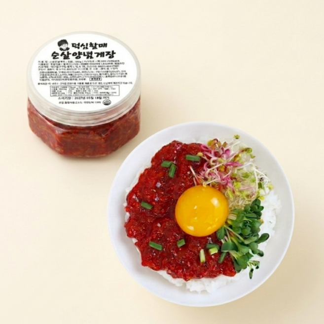 덕심할매 순살 양념게장 300g, 1개