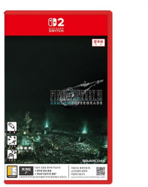 닌텐도 스위치2 파이널 판타지 7 리메이크 인터그레이드, (새상품)닌텐도2 한글판 파이널판타지7