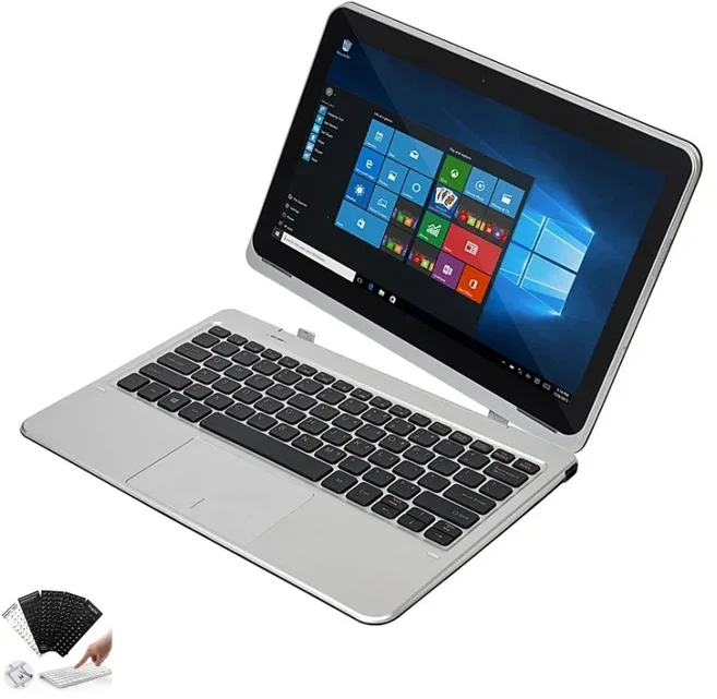 11A 2-in-1 쿼드 코어 11.6인치 윈도우 10 태블릿(핀 도킹 키보드 포함) 인텔 아톰 x5-8300 CPU 1*HDM 포트, 01 Tablet With Keyboard, 01 China Mainland