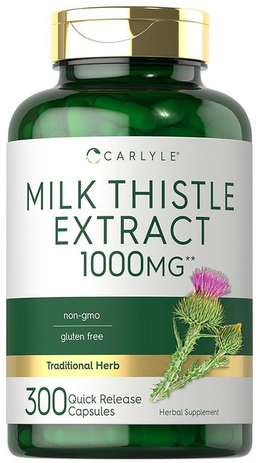 칼라일 밀크 시슬 추출물 1000mg 캡슐, 1개, 300정