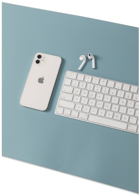 카이젠스 데스커 모션데스크 플러스 DSDCM1607 호환 책상매트 보호커버, 파스텔블루(주문제작), 1개