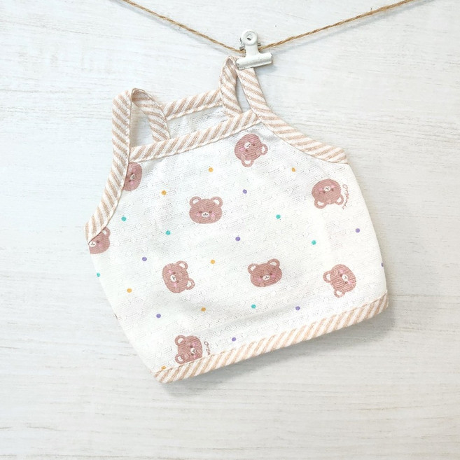 팻티아 보들보들 오가닉 베베 크롭나시, 1개, 크롭 얌얌베어