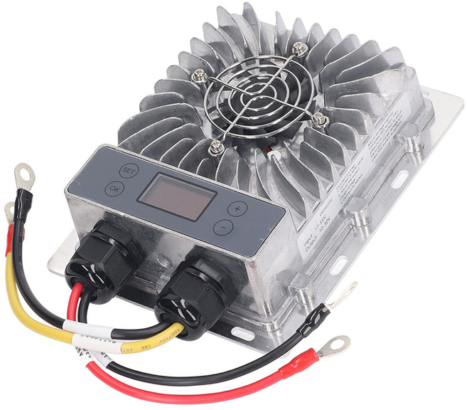 태양광 컨트롤러 MPPT 600W 쏠라 패널 12V 24V 배터리 충전 알루미늄 방열판 콘트롤러, 1개