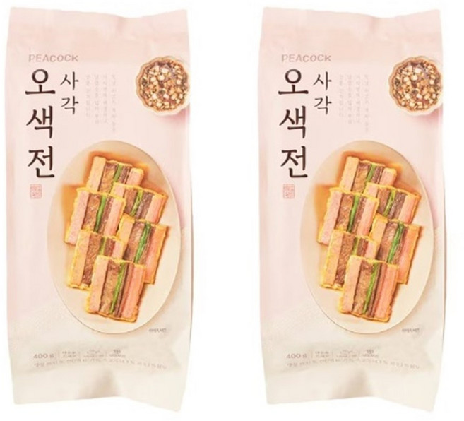 피코크 오색전 냉동 식품