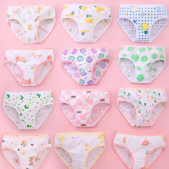 女童純棉卡通內褲