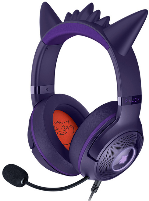 레이저 USB 유선 헤드셋 포켓몬 팬텀 에디션, 퍼플