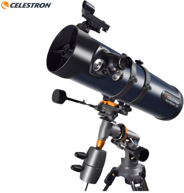 셀레스트론 AstroMaster 130 EQ 우주 천체 망원경 관측 아스트로마스터, 1개, 307배