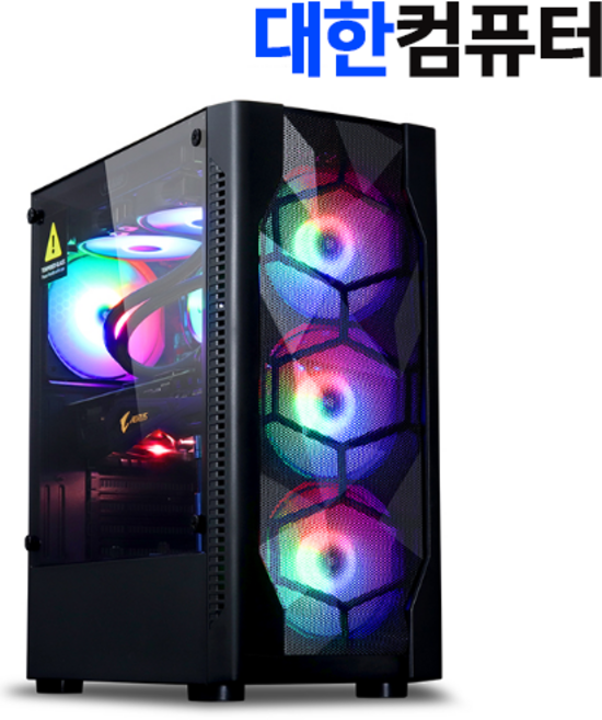 대한컴퓨터샵H129 i7 13700F RTX3060 32GB 1TB RTX3060//배그풀옵/오버워치/발로란트/배틀그라운드 게이밍조립PC, 기본형