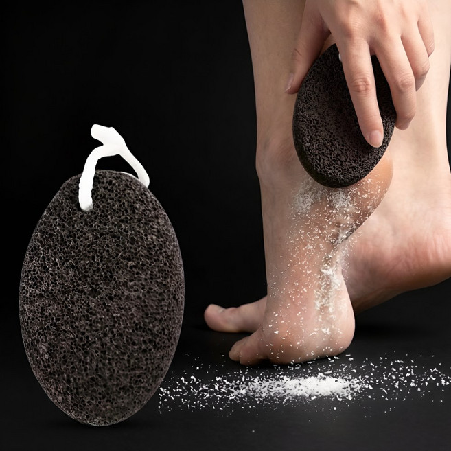 2DRAGON 천연 화산석 풋케어 발각질 제거 스크럽 스톤, 50g, 1개, 1개입