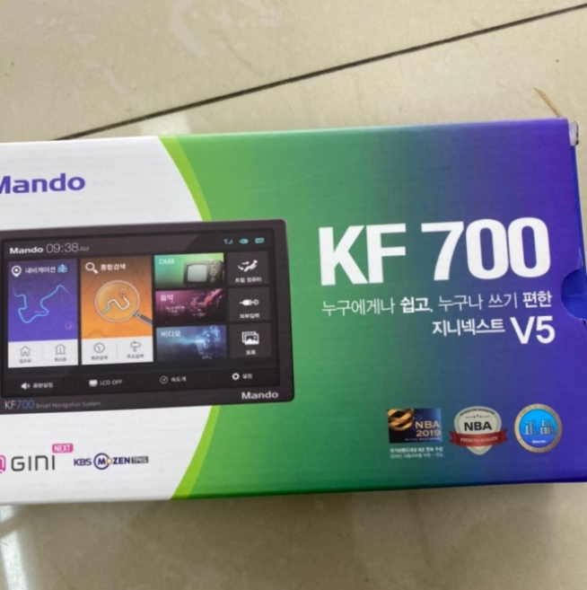 지니넥스트 3D맵 8인치 네비게이션 만도KF700 거치형 / 매립형, 만도 KF700A(매립형)