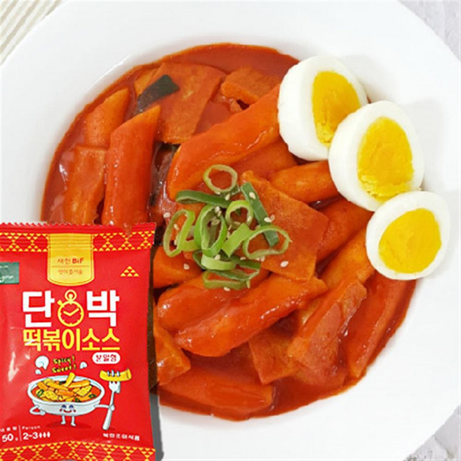 새한 단박떡볶이소스(분말형) 50g, 10개