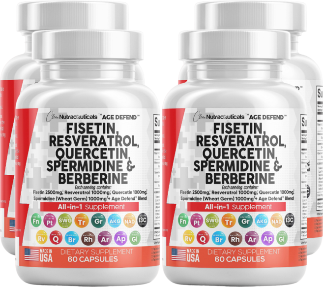 클린뉴트라 에이지 디펜드, 60정, 4개