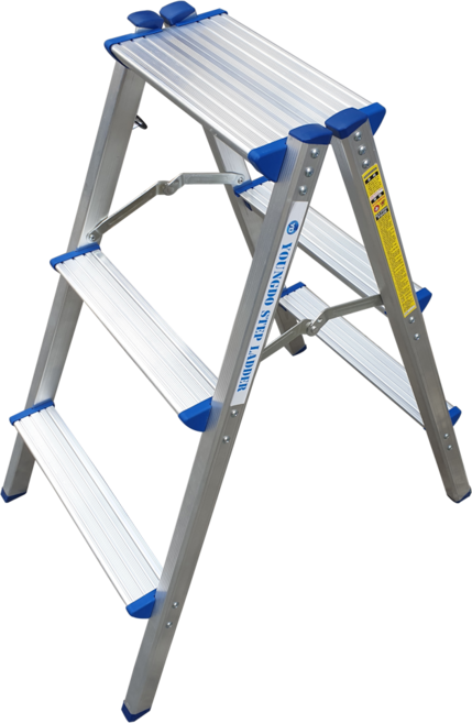 사다리나라 접이식 알루미늄 가정용사다리, 1개
