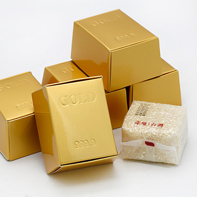 FlowerSP 150g 小金磚米, 25個以上請選黑貓宅配或店家宅配,因不影響運送品質，盒子需於收到後自