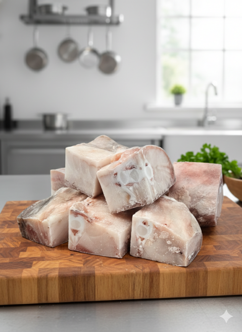 [삼풍수산]-냉동아귀 10k 4마리 업소용 가정용 아구 절단 손질, 1개, 10kg