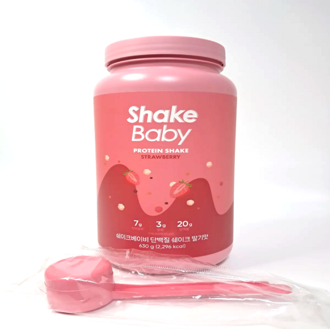 쉐이크베이비 락토컷 단백질 쉐이크 딸기맛, 630g, 1개