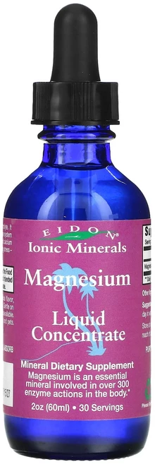 Eidon Ionic Minerals 이온성 미네랄 마그네슘 액상 농축물 80mg 60ml(2oz), EidonIonicMinerals이온성미네랄마그네슘액상, 1개, 60ml - 쿠팡