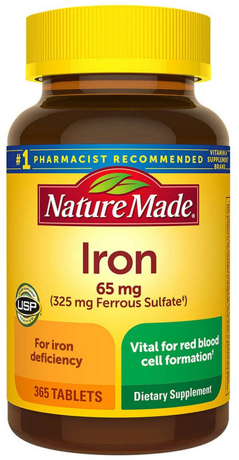 네이처메이드 철분 65mg 365정, 1개