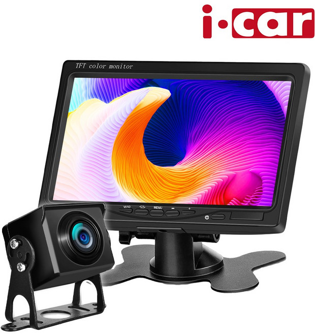 7인치 거치형 모니터 슈퍼나이트비전 후방 카메라 시거잭 상시 풀세트, 6M