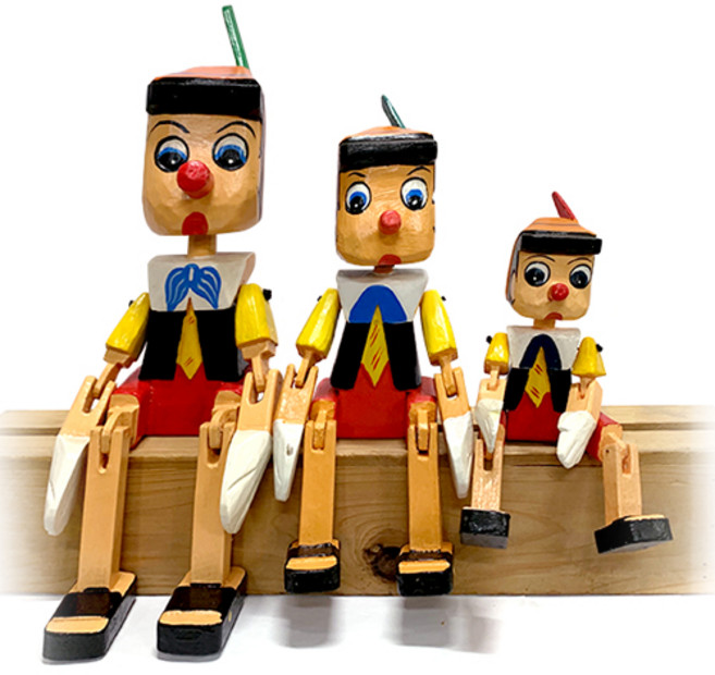 (주)아트인 피노키오 관절 목각인형, 소