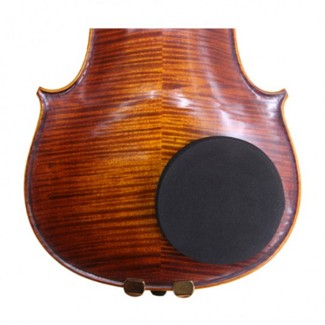 바이올린 비올라 매직패드 어깨받침 라운드, 7cm (블랙), 1개