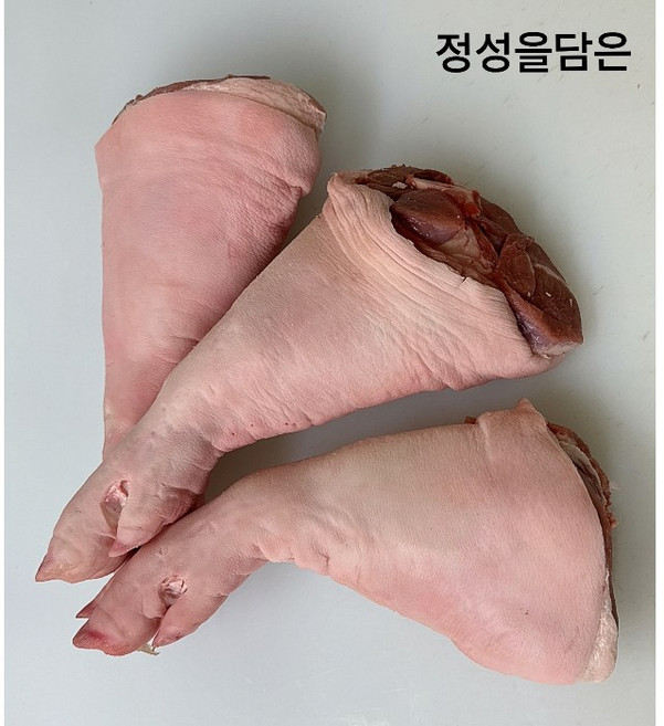 정담족발 국내산족발 앞다리족발 돼지앞발 생족발 냉장족발 손질된족발 컷팅X, 1개, 1.6kg