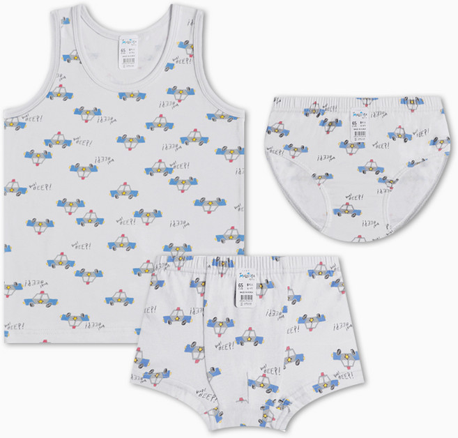 멜리스 폴리스 남아용 면스판 속옷 (런닝 사각 삼각 선택)