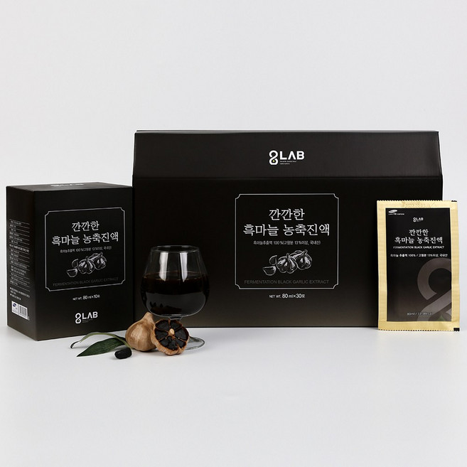 황토 발효 흑마늘진액 의성 흑마늘즙 마늘즙 프리미엄 흑마늘액기스 흑마늘엑기스 70ml X 30포, 1개, 2.4L