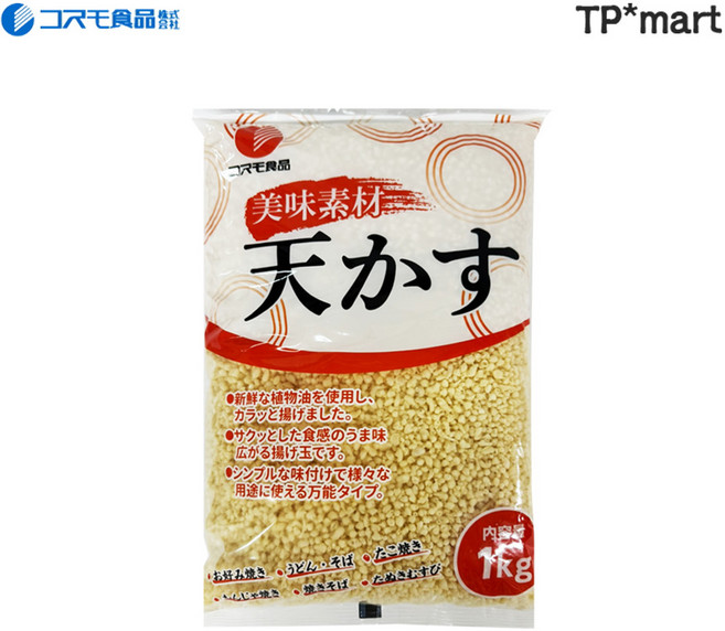 일본 코스모 TB 텐까스 텐가츠 우동 국수 토핑 업소용 1kg, 코스모텐까스, 1개
