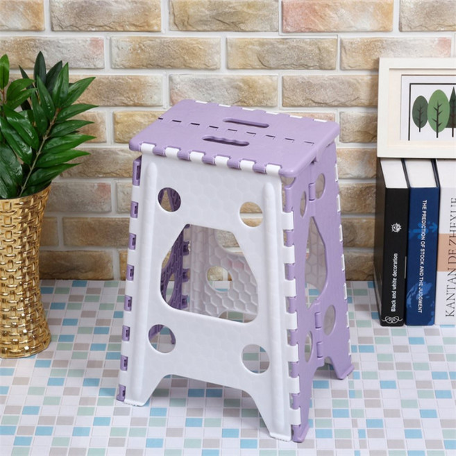 행운몰 접이식 놀이공원 공항 대기의자 퍼플 휴대용접이식의자