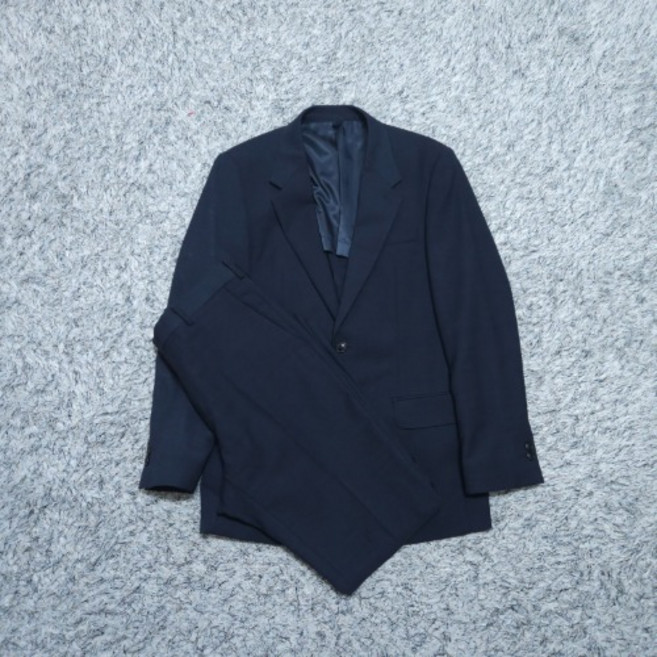 커스텀멜로우)100 남자 모직혼방 정장셋업 중고구제빈티지YUN