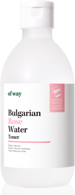 겨울 속건조x당김 피부 유기농 약산성 로즈 토너 | 각질+보습+진정 3중 케어 오브웨이 로즈 토너, 1개, 250ml