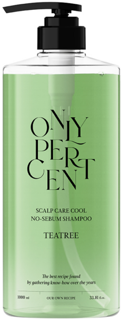온리퍼센트 티트리 45 샴푸, 1세트, 1L