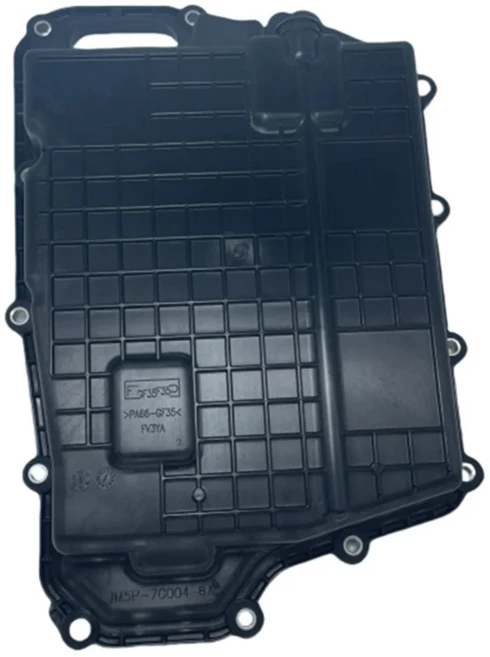 A77Q-JM5P7G004BA Car Gearbox Oil Sump Oil Pan For Ford Mondeo Edge Taurus Oil Pan Cover, 01 Black