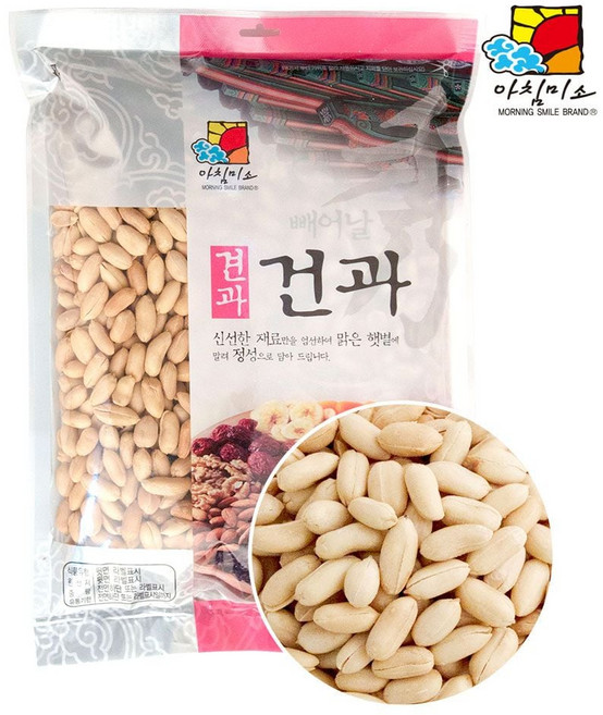 신왕에프엔비 조미땅콩 1kg 알땅콩 생땅콩 볶음땅콩 땅콩가루 반태땅콩 분태땅콩, 1개, 1개